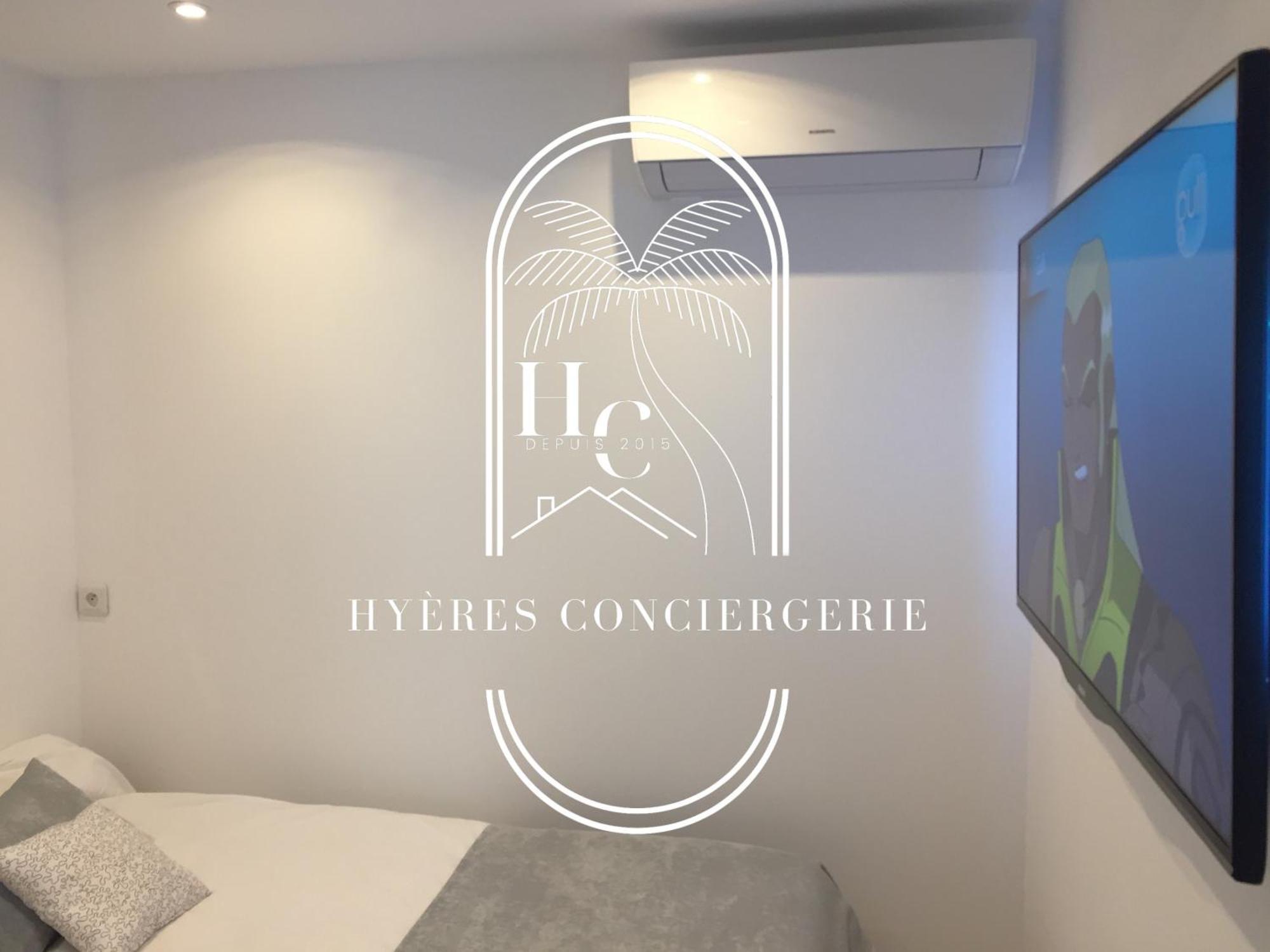 T2 Cocconing- Clim Pk Wifi- Costebelle-5Min Plage By Hc Hyères Exterior foto